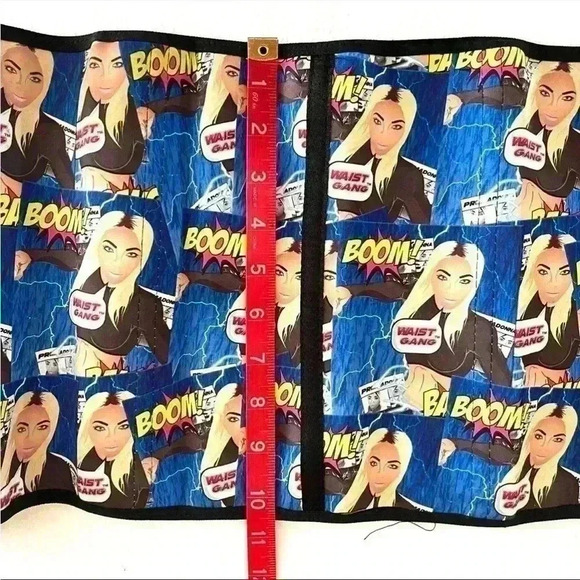 Premodonna By Ann Cherry Rare “Boom” Graphics Cartoon Compression Corset SizeXXL - Picture 13 of 16